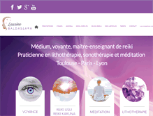 Tablet Screenshot of laurene-baldassara.com